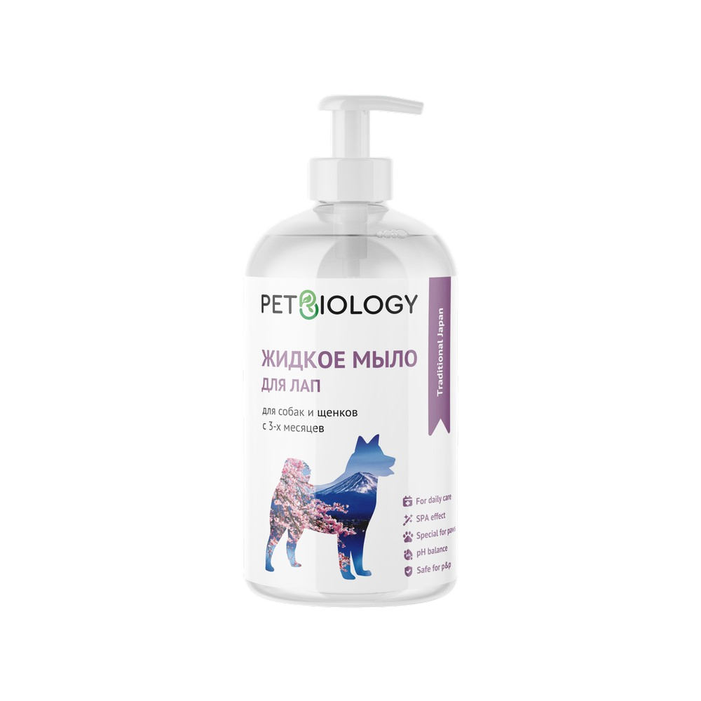 Жидкое мыло PETBIOLOGY для лап Жидкое мыло PETBIOLOGY для лап