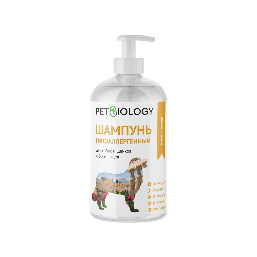 Гипоаллергенный шампунь PETBIOLOGY Гипоаллергенный шампунь PETBIOLOGY
