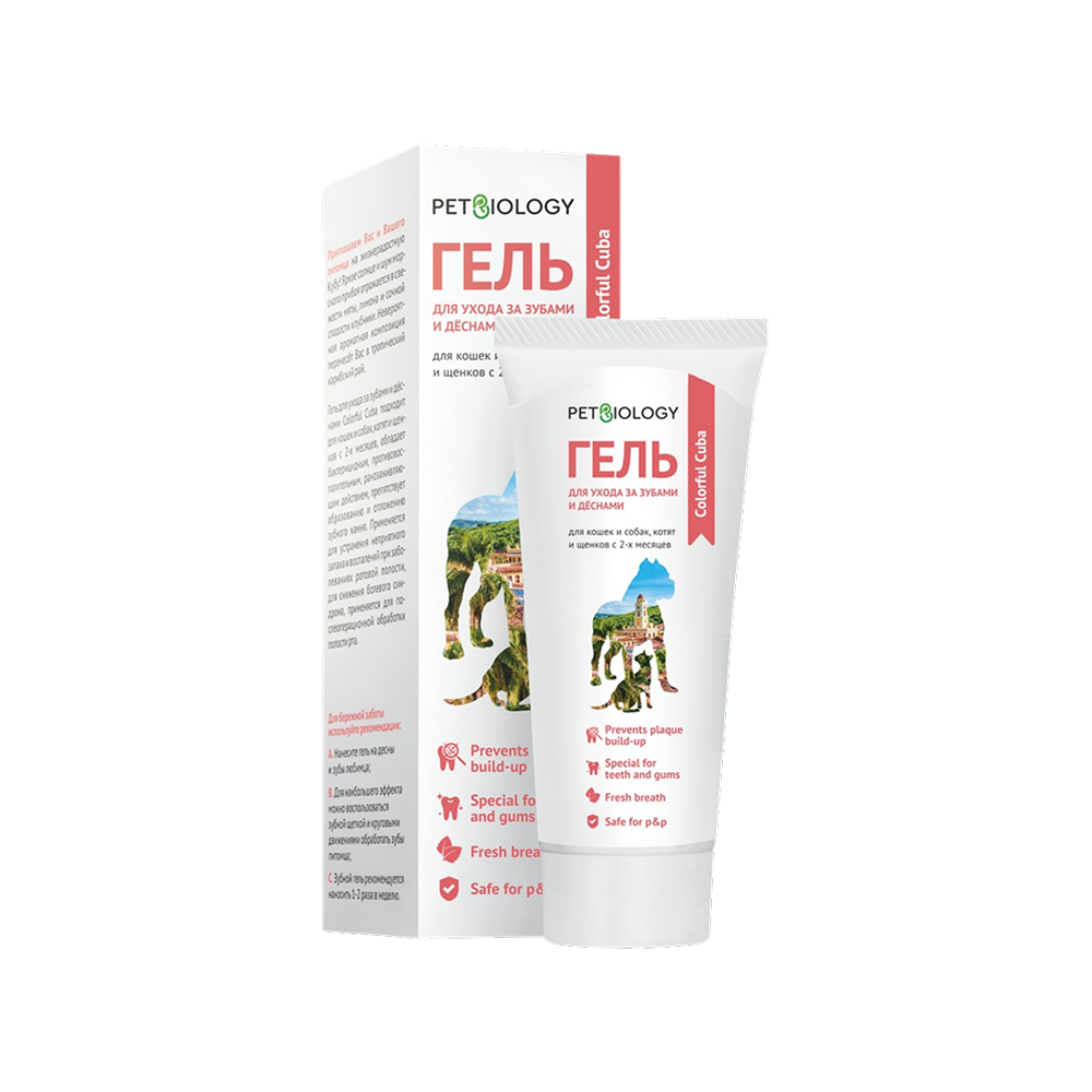 Зубной гель Petbiology